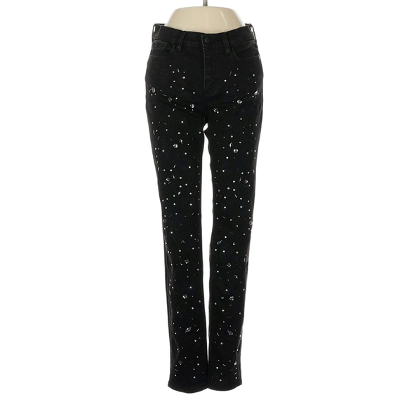 Buffalo David Bitton Denim - Buffalo by David Bitton Black Embellished Skinny Jeans